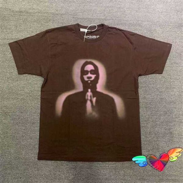 men's t-shirts world wide spider t-shirt men women 1 brown young thug sp5der t shirt 555555 shadow graphic short sleeve t221130, White;black
men's t-shirts world wide spider t-shirt men women 1 brown young thug sp5der t shirt 555555 shadow graphic short sleeve t221130, White;black