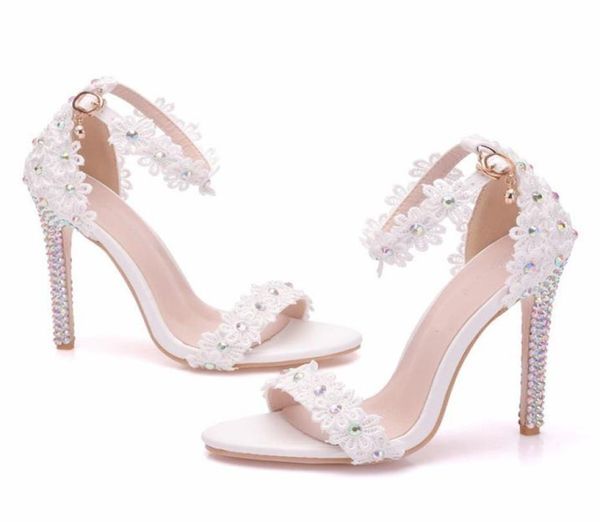 summer sandals white lace ankle strap wedding sandal 11cm high heels open toe thin heel female party dress shoes3902765, Black
summer sandals white lace ankle strap wedding sandal 11cm high heels open toe thin heel female party dress shoes3902765, Black