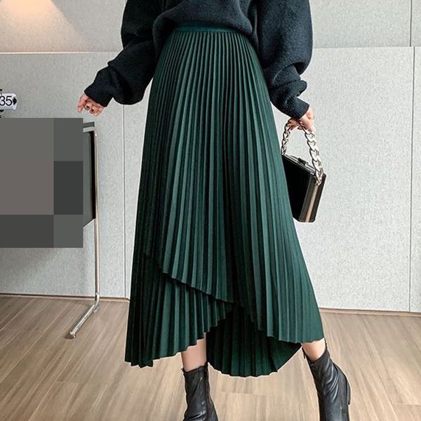 skirts retro style irregular pleated skirt for women s autumn 2023 high waisted slim mid length large swing 230701, Black
skirts retro style irregular pleated skirt for women s autumn 2023 high waisted slim mid length large swing 230701, Black