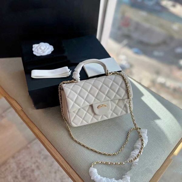 2023 new little flavor cf women's bag one shoulder cross body portable casual caviar diamond lattice chain
2023 new little flavor cf women's bag one shoulder cross body portable casual caviar diamond lattice chain