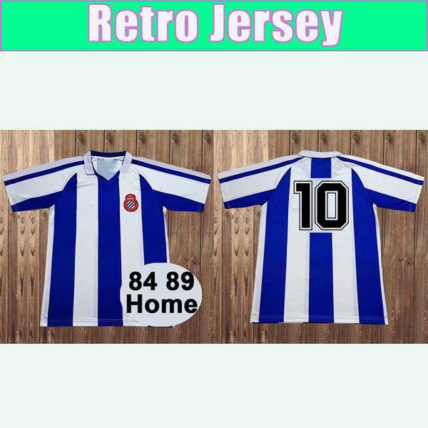 1984 1989 rcd espanyol retro soccer jerseys home short sleeves football shirt, Black;yellow
1984 1989 rcd espanyol retro soccer jerseys home short sleeves football shirt, Black;yellow