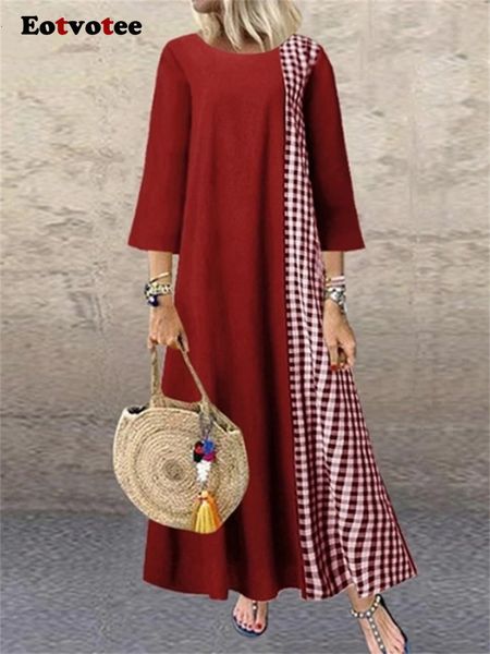 basic casual dresses eotvotee plaid dress for women summer 2023 fashion patchwork o neck vintage loose chic cotton 230701, Black;gray
basic casual dresses eotvotee plaid dress for women summer 2023 fashion patchwork o neck vintage loose chic cotton 230701, Black;gray
