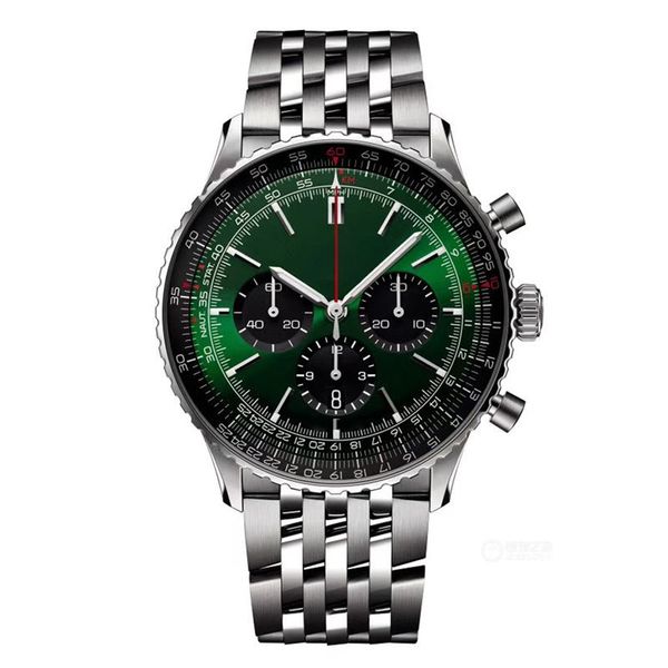 series luxury aviation series sports men watch men s quartz vk movement stainless steel strap leather strap watch waterproof timer 41mm luxu, Slivery;brown
series luxury aviation series sports men watch men s quartz vk movement stainless steel strap leather strap watch waterproof timer 41mm luxu, Slivery;brown