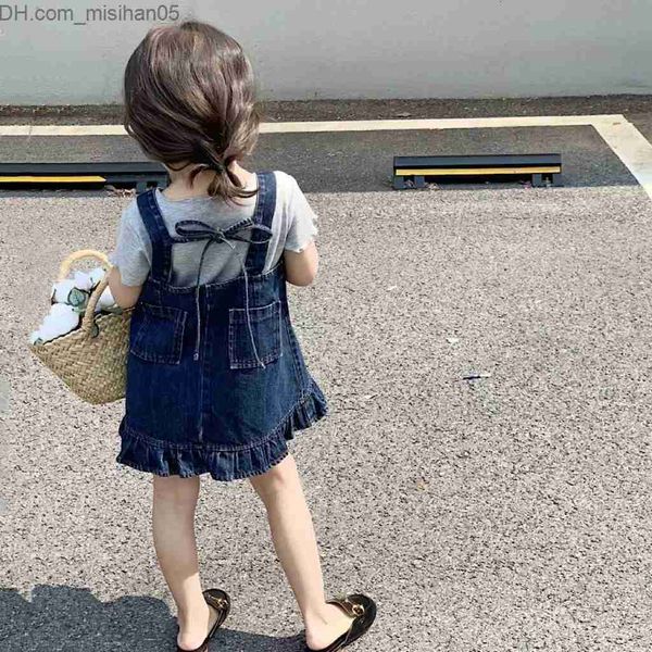 clothing sets clothing sets girls kids denim dress t shirts fashion casual baby summer set children costume robe fille clothes z230703, White
clothing sets clothing sets girls kids denim dress t shirts fashion casual baby summer set children costume robe fille clothes z230703, White