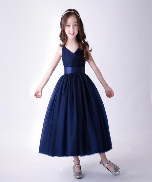 elegant flower girls dresses children navy blue sleeveless graduation dress kids wedding party ball gown vestido9613657, Red;yellow
elegant flower girls dresses children navy blue sleeveless graduation dress kids wedding party ball gown vestido9613657, Red;yellow