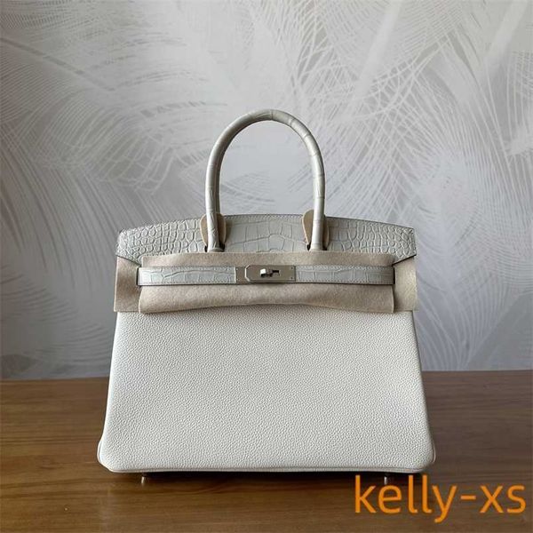 designer 5a h ermess birkins handbag handmade wax thread handheld women's bag touch bag crocodile skin togo cowhide glacier whiteqq
designer 5a h ermess birkins handbag handmade wax thread handheld women's bag touch bag crocodile skin togo cowhide glacier whiteqq