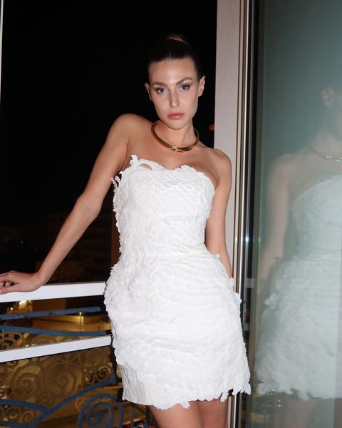 runway dresses australian designer dress 2023 spring/summer articulated heavy duty fish scale embroidered beaded bra dress, Black
runway dresses australian designer dress 2023 spring/summer articulated heavy duty fish scale embroidered beaded bra dress, Black