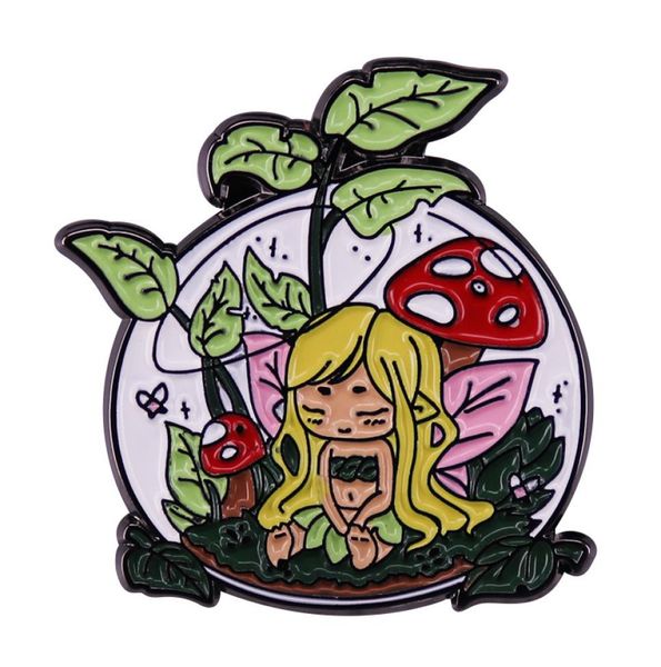 cute butterfly fairy forest elf in the dew enamel pin magic nature spring spirit leaf mushroom girl earth elves badge brooch7647387, Blue
cute butterfly fairy forest elf in the dew enamel pin magic nature spring spirit leaf mushroom girl earth elves badge brooch7647387, Blue