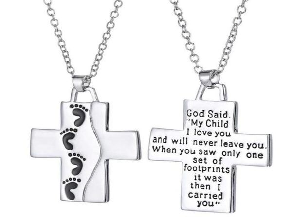 2018 foot jesus cross necklace letters my child i love you pendant fashion jewelry gift for women kids8248550, Red;brown
2018 foot jesus cross necklace letters my child i love you pendant fashion jewelry gift for women kids8248550, Red;brown