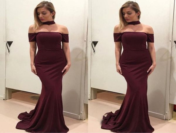 gorgeous short sleeve strapless burgundy mermaid evening gown 2018 off the shoulder wine red long prom dresses formal party dress1109997, Black
gorgeous short sleeve strapless burgundy mermaid evening gown 2018 off the shoulder wine red long prom dresses formal party dress1109997, Black