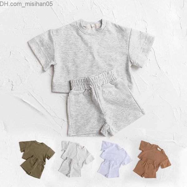 clothing sets clothing sets summer baby casual clothes set kids soft solid color short sleeve t shirt shorts girls boys outfits girl z230703, White
clothing sets clothing sets summer baby casual clothes set kids soft solid color short sleeve t shirt shorts girls boys outfits girl z230703, White