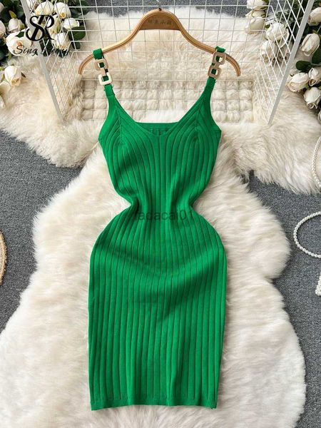 singreiny knitted summer women solid dress 2022 slim v neck elegant vacation fashion ladies a line midi dresses, Black;gray
singreiny knitted summer women solid dress 2022 slim v neck elegant vacation fashion ladies a line midi dresses, Black;gray
