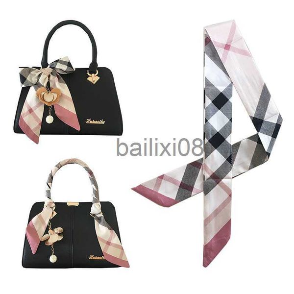scarves new bag scarf for women luxury brand silk foulard vintage plaided print patchwork head handle bag skinny scarves for ladies j230703, Blue;gray
scarves new bag scarf for women luxury brand silk foulard vintage plaided print patchwork head handle bag skinny scarves for ladies j230703, Blue;gray