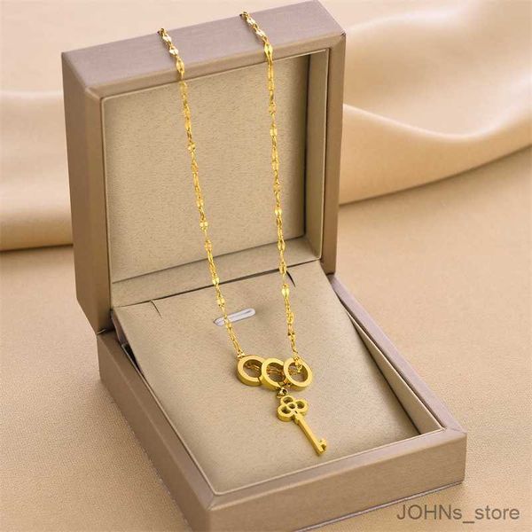 pendant new trendy stainless steel key circle pendant necklace for women aesthetic gothic choker chains vintage fashion jewelry r230703, Silver
pendant new trendy stainless steel key circle pendant necklace for women aesthetic gothic choker chains vintage fashion jewelry r230703, Silver