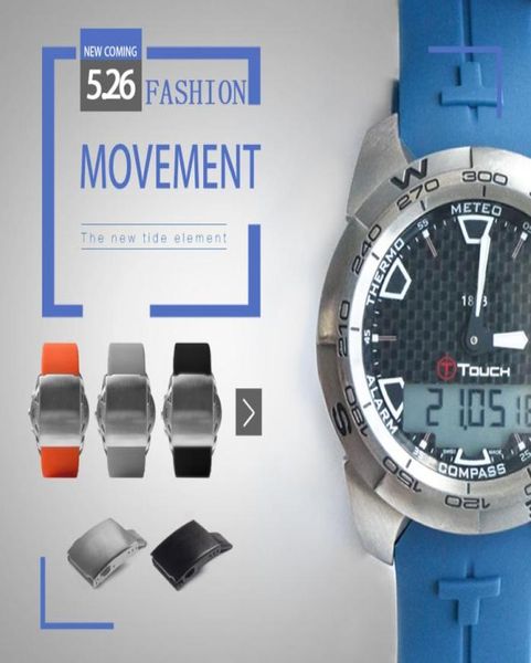 21mm watch strap bands man orange blue black waterproof silicone rubber watchbands sports bracelet for tissot 1853 ttouch t0134203110017, Black;brown
21mm watch strap bands man orange blue black waterproof silicone rubber watchbands sports bracelet for tissot 1853 ttouch t0134203110017, Black;brown