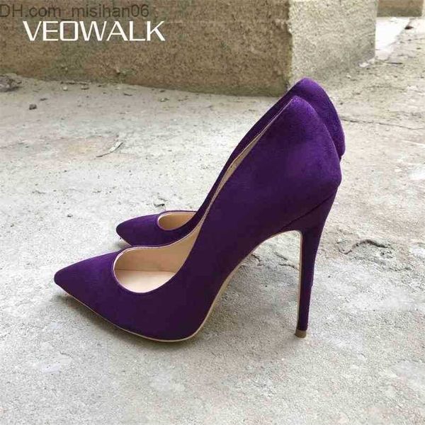 dress shoes veowalk deep purple women flock pointed toe high heels fashion ladies slip on stiletto pumps woman party wedding shoes z230703, Black
dress shoes veowalk deep purple women flock pointed toe high heels fashion ladies slip on stiletto pumps woman party wedding shoes z230703, Black