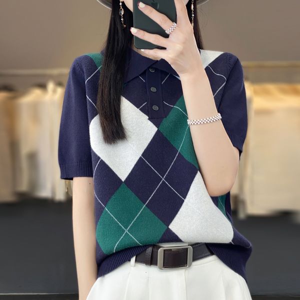 women s sweaters 2023 cashmere short sleeve sweater t shirt knitted loose thin pullover short sleeved trend 230701, White;black
women s sweaters 2023 cashmere short sleeve sweater t shirt knitted loose thin pullover short sleeved trend 230701, White;black
