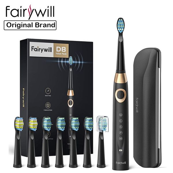 toothbrush fairywill sonic electric toothbrush fw-508 usb charger ipx7 waterproof electronic toothbrush with 8 replacement brush heads 23070
toothbrush fairywill sonic electric toothbrush fw-508 usb charger ipx7 waterproof electronic toothbrush with 8 replacement brush heads 23070