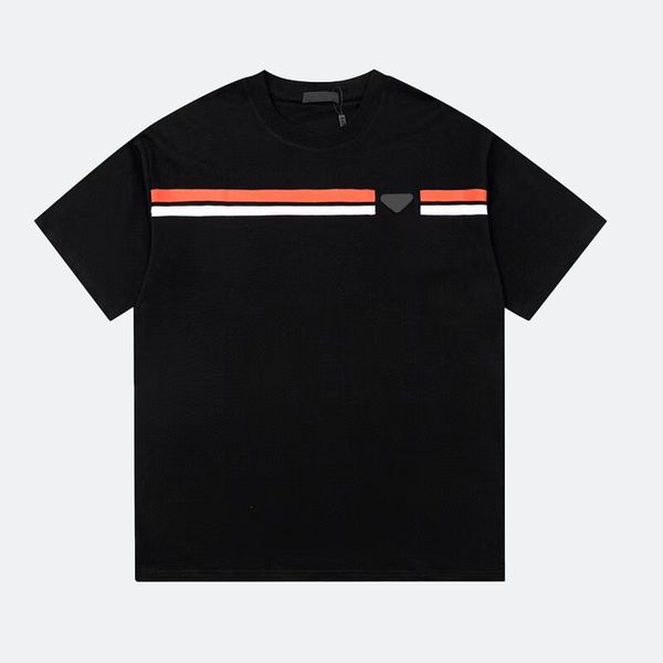 new designer pra triangle brand t shirt red with letters new shirts man woman casual fashion clothing black white tees summer round neck, White;black
new designer pra triangle brand t shirt red with letters new shirts man woman casual fashion clothing black white tees summer round neck, White;black