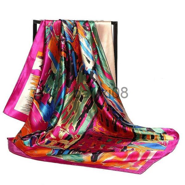 scarves 90*90cm silk scarf women print hair neck square office ladies shawl bandanna muslim hijab handkerchief muffler foulard female j23070, Blue;gray
scarves 90*90cm silk scarf women print hair neck square office ladies shawl bandanna muslim hijab handkerchief muffler foulard female j23070, Blue;gray