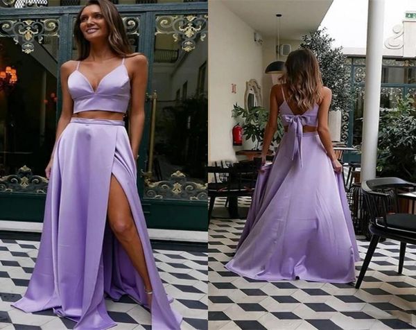 lilac two piece prom dresses spaghetti side split formal evening dresses 2019 a line special occasion dress5680485, Black
lilac two piece prom dresses spaghetti side split formal evening dresses 2019 a line special occasion dress5680485, Black