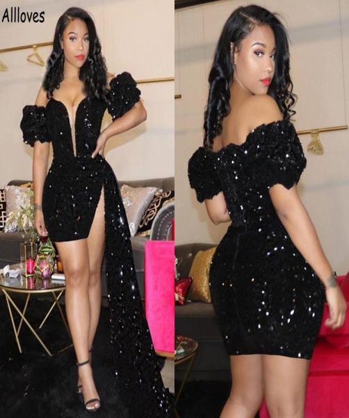 sparkle black sequined sheath prom dresses off the shoulder peplum cocktail party gowns arabic aso ebi short formal occasion 6531166
sparkle black sequined sheath prom dresses off the shoulder peplum cocktail party gowns arabic aso ebi short formal occasion 6531166