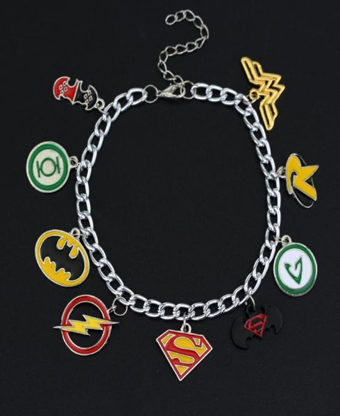 justice league flash green lantern superman batman wonder woman star trek superhero cryatal beads pendent alloy bracelet 8pcs4415887, Red;brown
justice league flash green lantern superman batman wonder woman star trek superhero cryatal beads pendent alloy bracelet 8pcs4415887, Red;brown