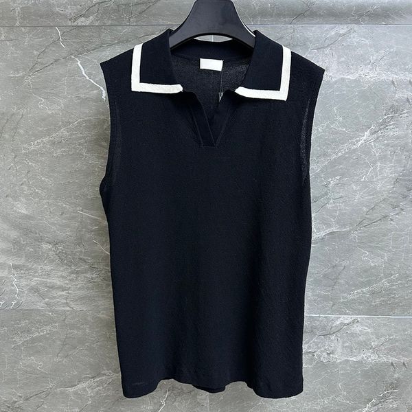 fashion trend black lapel collar women vest sleeveless lady all-match clothes leisure prevail exquisite unique, White
fashion trend black lapel collar women vest sleeveless lady all-match clothes leisure prevail exquisite unique, White