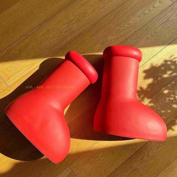 boots red rain boot thick bottom big round toe flat rubber sole slip on cartoon women men walk show shoes cute spring 230221, Black
boots red rain boot thick bottom big round toe flat rubber sole slip on cartoon women men walk show shoes cute spring 230221, Black