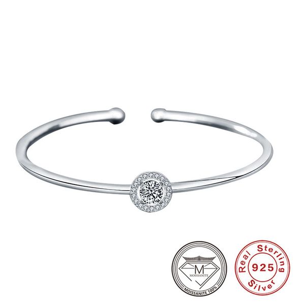 925 sterling silver vs1 d color moissanite bangle pass diamond test bangles bracelets women's fine jewelry, wedding engagement party je, Black
925 sterling silver vs1 d color moissanite bangle pass diamond test bangles bracelets women's fine jewelry, wedding engagement party je, Black