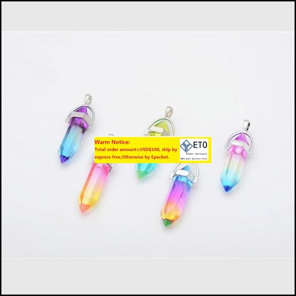 charms jewelry findings components colours hexagon prism pendants crystal clear chakras gem stone fit earrin dhfjq, Bronze;silver
charms jewelry findings components colours hexagon prism pendants crystal clear chakras gem stone fit earrin dhfjq, Bronze;silver
