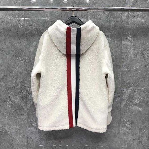 2022 fashion tb thom brand jacket men zipper cardigans clothing thick winter hooded striped loose fur one casual coat, Black;brown
2022 fashion tb thom brand jacket men zipper cardigans clothing thick winter hooded striped loose fur one casual coat, Black;brown