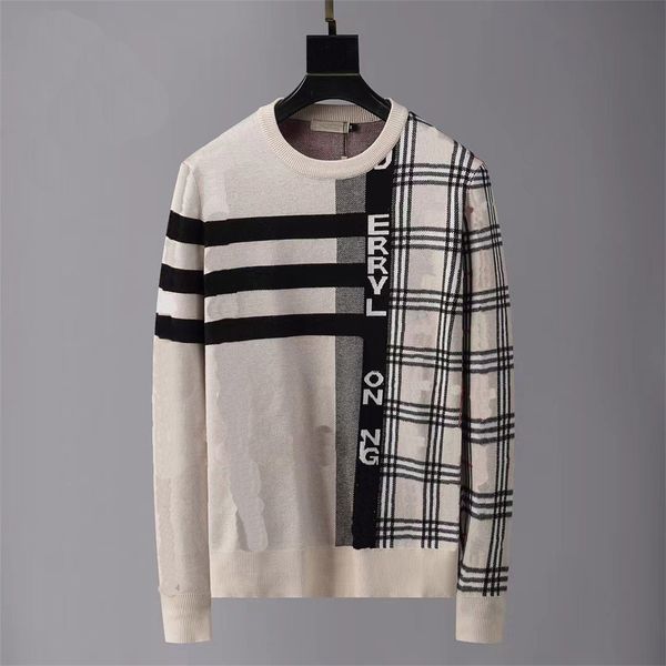 2023 european men's sweater designer knit print fashion sweater retro classic luxury women's loose sweater 48 type -xxxl 22213e, White;black
2023 european men's sweater designer knit print fashion sweater retro classic luxury women's loose sweater 48 type -xxxl 22213e, White;black
