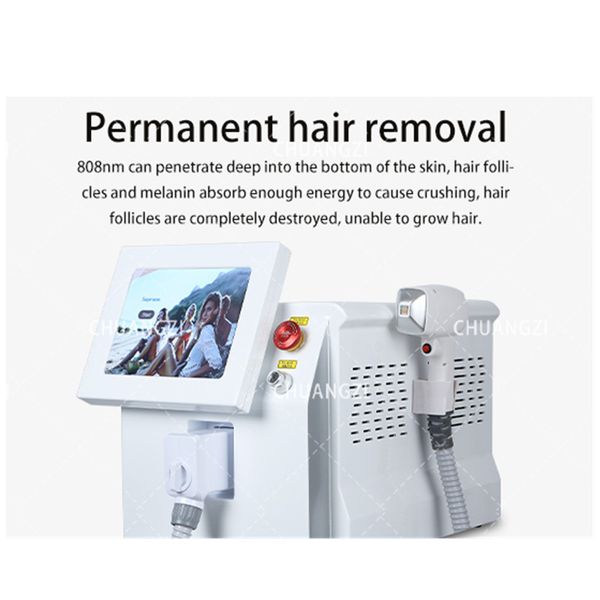 2023 Newest Hair Remover Ice Platinum 3 Wavelength 808 Diode Laser 808nm Hair Removal Machine 808 Remov Machin Remover for Home Use
2023 Newest Hair Remover Ice Platinum 3 Wavelength 808 Diode Laser 808nm Hair Removal Machine 808 Remov Machin Remover for Home Use