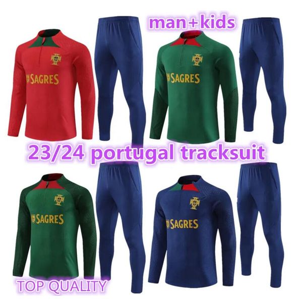 23/24 portugal joao felix soccer jerseys training suit ruben neves bruno ronaldo fernandes portugieser 22 portugal tracksuit men kit sets, Black
23/24 portugal joao felix soccer jerseys training suit ruben neves bruno ronaldo fernandes portugieser 22 portugal tracksuit men kit sets, Black