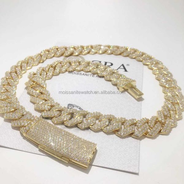 custom hip hop jewelry moussaint cuban necklace s925 sterling silver plated 14k gold full set moussaint diamond cuban chain
custom hip hop jewelry moussaint cuban necklace s925 sterling silver plated 14k gold full set moussaint diamond cuban chain
