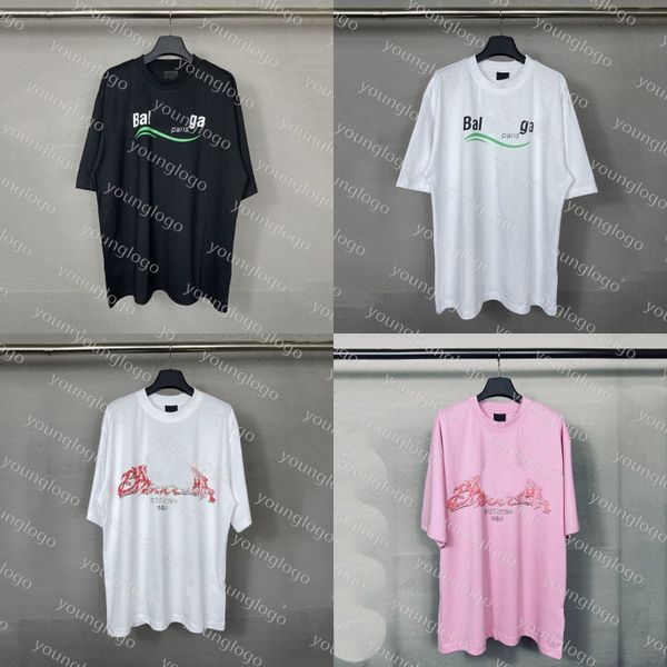 balen new mens womens loose t shirt designer cotton casual round neck short sleeve letter printed plus size tees, White
balen new mens womens loose t shirt designer cotton casual round neck short sleeve letter printed plus size tees, White