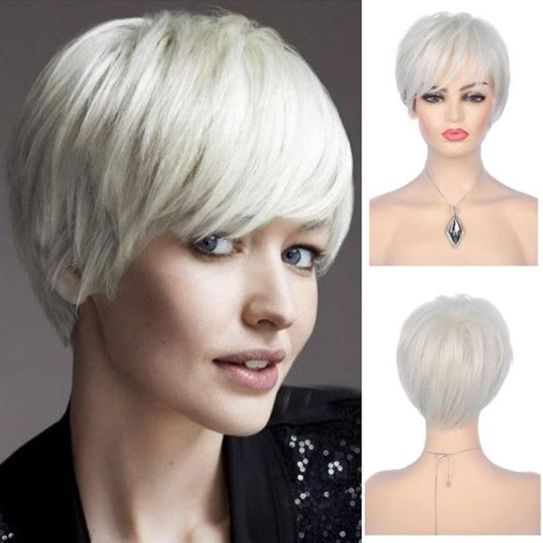 short blond wigs for women pixie cut layered wig with bangs synthetic heat resistant halloween cosplay hair wig5788989, Black
short blond wigs for women pixie cut layered wig with bangs synthetic heat resistant halloween cosplay hair wig5788989, Black