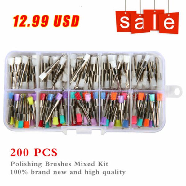 other oral hygiene 200pcs dental prophy brushes polishing polisher disposable type mixed color used for stain removal and polish 230701
other oral hygiene 200pcs dental prophy brushes polishing polisher disposable type mixed color used for stain removal and polish 230701