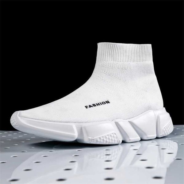 dress shoes dress shoes fashion casual men high sneakers women outdoor slip on socks soft sports training black white boots 36-45 z230706
dress shoes dress shoes fashion casual men high sneakers women outdoor slip on socks soft sports training black white boots 36-45 z230706