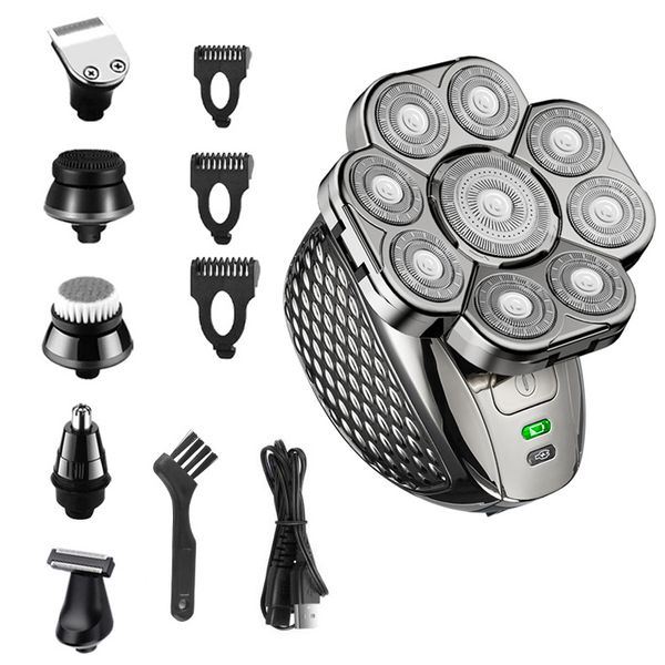 electric shavers grooming kit 6in1 head electric shaver for men beard hair trimmer razor body bald shaving machine wet dry rechargeable 2307
electric shavers grooming kit 6in1 head electric shaver for men beard hair trimmer razor body bald shaving machine wet dry rechargeable 2307