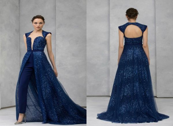 2020 navy evening jumpsuit with detachable skirt lace sequined beaded high collar prom dress tony ward formal party gowns pants su8323621, Black;red
2020 navy evening jumpsuit with detachable skirt lace sequined beaded high collar prom dress tony ward formal party gowns pants su8323621, Black;red
