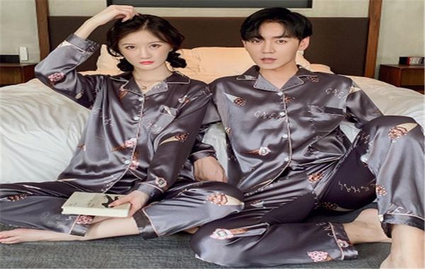 vislivin pyjamas women robe silk pajamas sets full sleeve flower printed sleepwear 2 1pcss silk homewear men turndown collar coup6548840, Blue;red
vislivin pyjamas women robe silk pajamas sets full sleeve flower printed sleepwear 2 1pcss silk homewear men turndown collar coup6548840, Blue;red