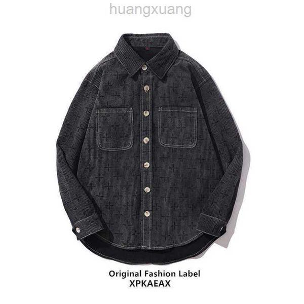 men polo original fashion brand american retro oversize design sense autumn men's and women's fashion versatile shirts ins, White;black
men polo original fashion brand american retro oversize design sense autumn men's and women's fashion versatile shirts ins, White;black