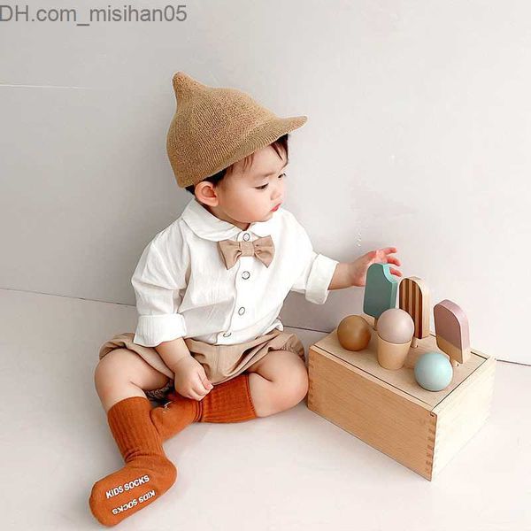 clothing sets clothing sets milancel spring baby set toddler boys suit bow tie blouse and shorts 2 pcs birthday clothes z230703, White
clothing sets clothing sets milancel spring baby set toddler boys suit bow tie blouse and shorts 2 pcs birthday clothes z230703, White