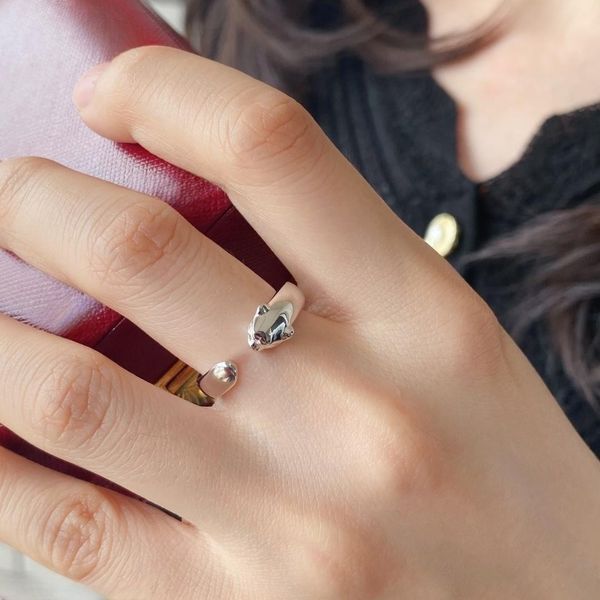 luxury fashion cheetah leopard ring classic designer titanium women rings wedding lovers gift, Silver
luxury fashion cheetah leopard ring classic designer titanium women rings wedding lovers gift, Silver