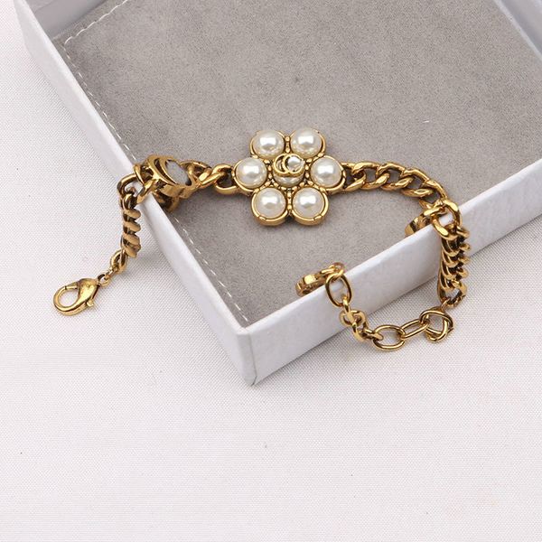 retro designer bangles link chain brand letter bracelet flower crysatl rhinestone jewerlry accessories, Black
retro designer bangles link chain brand letter bracelet flower crysatl rhinestone jewerlry accessories, Black