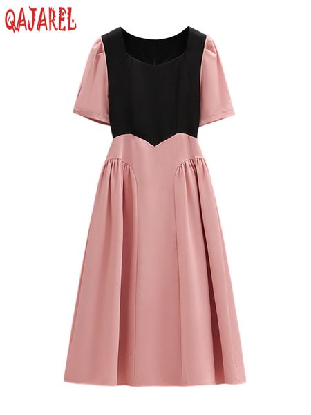 basic casual dresse s pink pleated patchwork midi dress summer short sleeve square collar formal 2023 elegant bodycon home 230701, Black;gray
basic casual dresse s pink pleated patchwork midi dress summer short sleeve square collar formal 2023 elegant bodycon home 230701, Black;gray