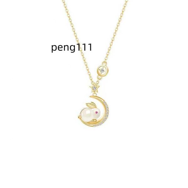 custom womens 2023 fashion necklace fine jewelry sterling gold plated diamond coin rabbit and moon pendant necklace wholesale, Silver
custom womens 2023 fashion necklace fine jewelry sterling gold plated diamond coin rabbit and moon pendant necklace wholesale, Silver