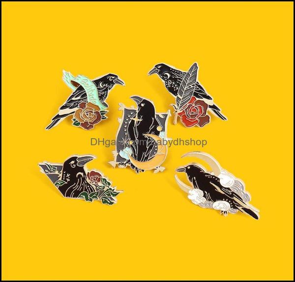 cartoon accessories products baby kids maternity crow raven enamel pin custom bird feather moon flowers brooches bag lapel punk ba9620754, Blue
cartoon accessories products baby kids maternity crow raven enamel pin custom bird feather moon flowers brooches bag lapel punk ba9620754, Blue